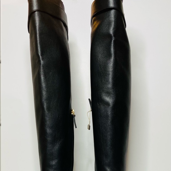 VALENTINO GARAVANI Over The Knee Black Boots - Picture 11 of 14